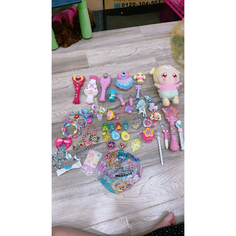 [Precure,Pretty Cure]Đồ chơi Smile key,charm cô gái phép thuật chiến binh