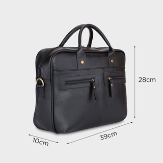 Cặp công sở Trita (Thời trang nam đựng vừa laptop 14.6 inch - Cặp da TCA1) Bagsmart