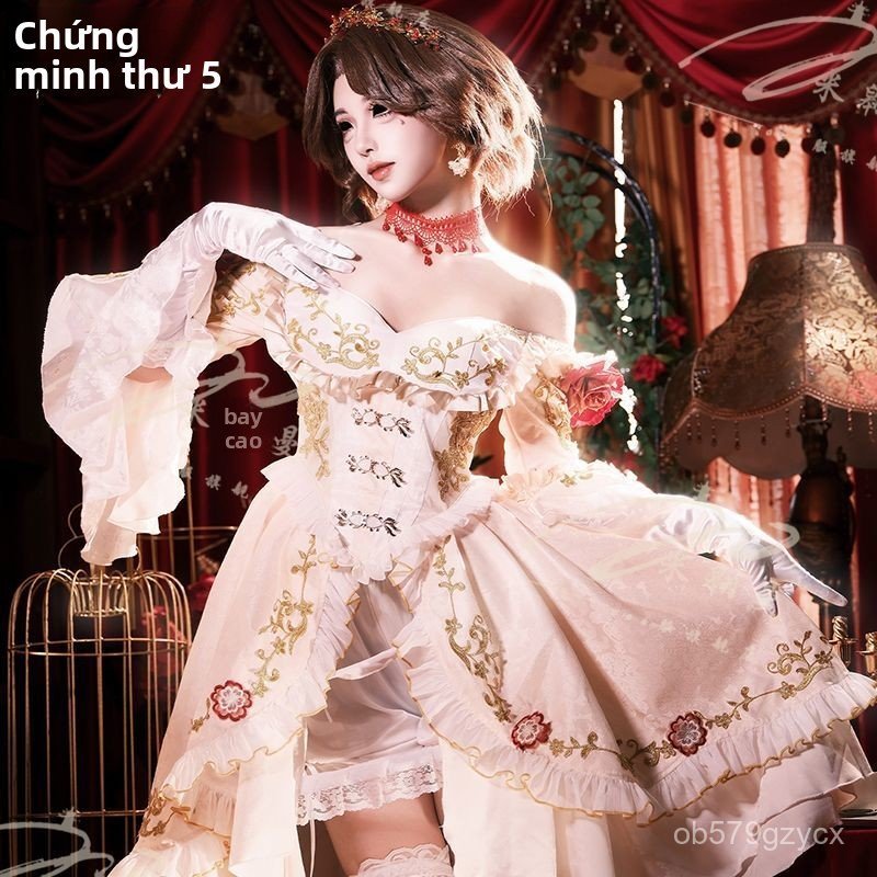 Váy Cosplay Blood Queen Identity V skin Huyết yến lễ phục dạ hội sang trọng