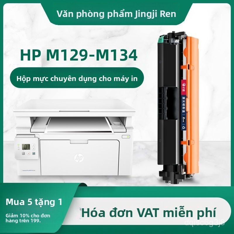 Hộp mực máy in HP 134A tương thích cho dòng M129 M134 in ấn ổn định