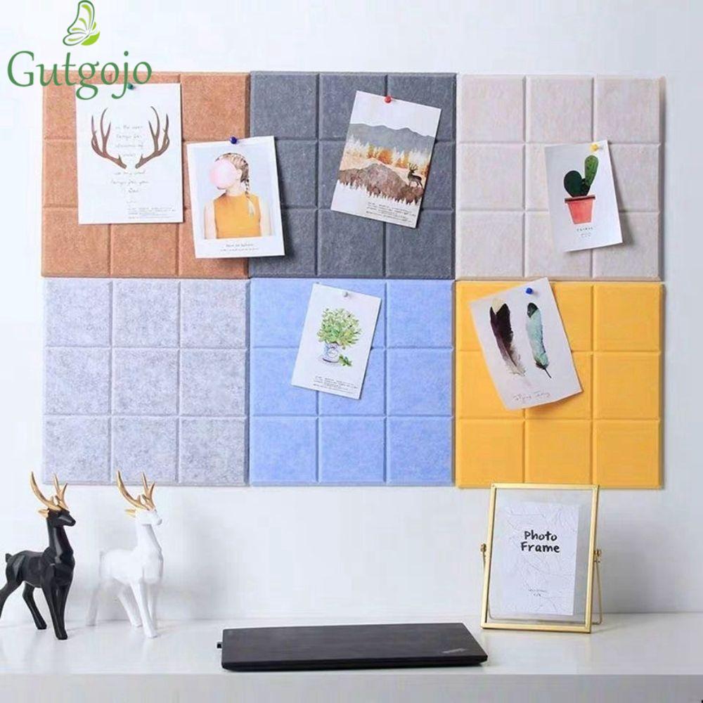Gutgojo GUTGOJO Nền Bảng Sáng Tạo Dán Tường Màu DIY Dán Tin Nhắn 30x30cm Nút Chai Ban Hình Ảnh Hiển 