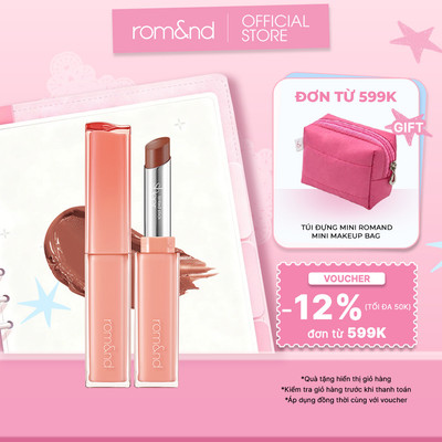 [Rom&nd] Son thỏi mềm mịn bền màu Hàn Quốc Romand Sheer Tinted Stick