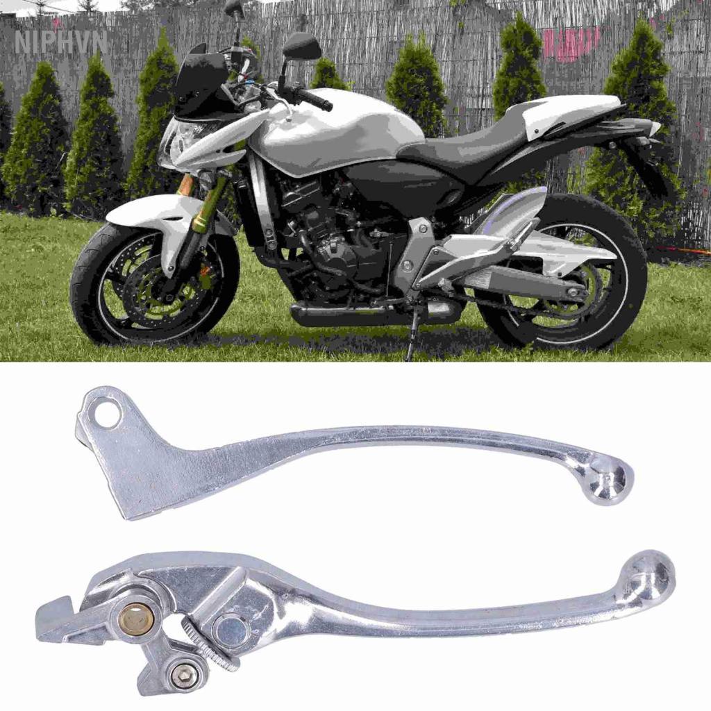 Niphvn Niphvn Xe Máy Phanh Ly Hợp Tay Cầm LEVER Nhôm Phù Hợp Cho Xe Honda CB400 SF CB400SS VFR400 RV