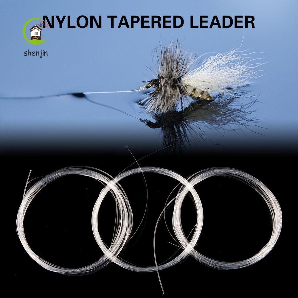 SHENJIN Trưởng côn 9ft 9Feet Dụng cụ trong suốt 1X-6X Cá chép Fly Dây câu