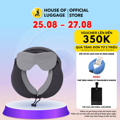 Gối cổ du lịch Kikass Traveler's Choice - Mỹ