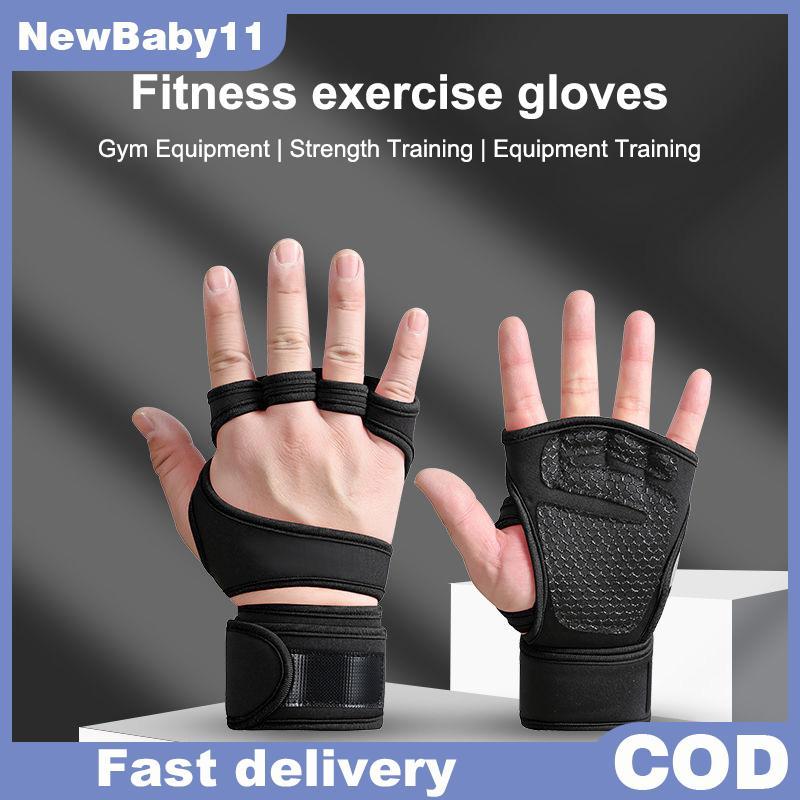 NY 1 Cặp Găng Tay Tập Cử Tạ Cho Nam Nữ Thể Dục Thể Thao Xây Dựng Cơ Thể Thể Tập Gym Tay Cổ Tay Găng 