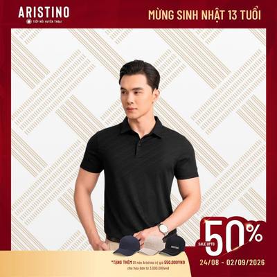 Áo Polo Nam Ngắn Tay Aristino Nylon Regular Fit APS065AZ
