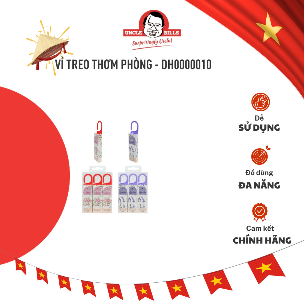 Vỉ Treo Thơm Phòng 3 Cái Uncle Bills – DH0000010