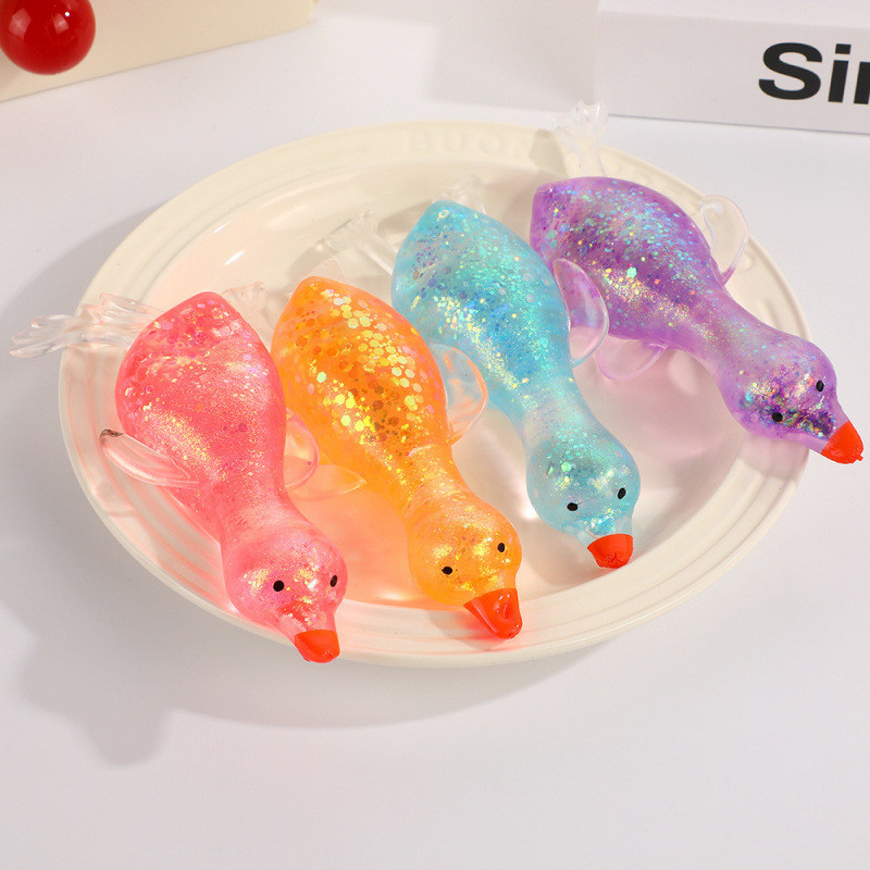 Vui Vàng Bột Pinch Âm Nhạc Hoạt Hình Vịt Dễ Thương Maltose Ngỗng Giải Nén Đồ Chơi Người Ảnh Hưởng Gi