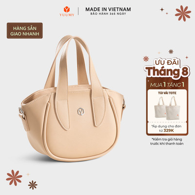 Túi Yuumy (Thời trang nữ dạng xô sành điệu size 22 - Túi đeo chéo da Seasand YN290) Bagsmart
