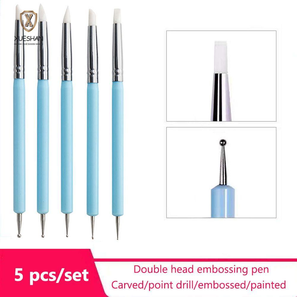 XUESHAN Brush Dotting Modeling Clay Nail Art