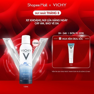 Nước khoáng dưỡng da Vichy Mineralizing Thermal Water 150ml