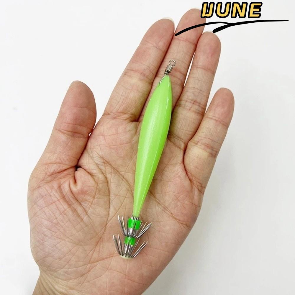 IJUNE Octopus Jig Hook, Bộ nhiều móc phát sáng trong bóng tối Mực Jig Hook, Phong cách bạch tuộc hiệ