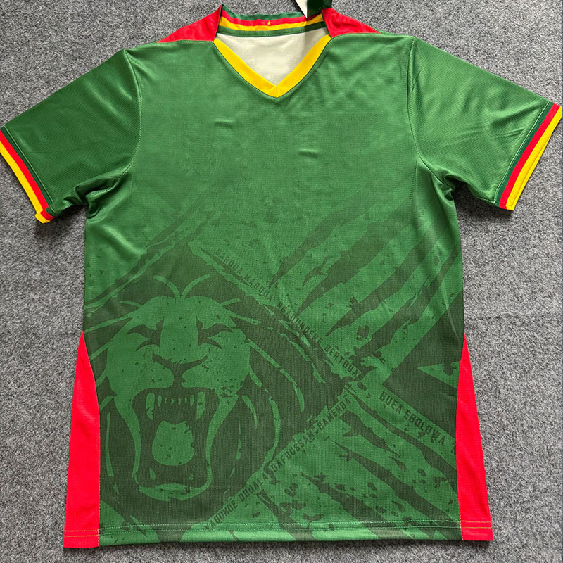 Bóng Đá Tay Ngắn 2526 Jersey Bóng Đá Xanh Jersey Phiên Bản Fan Cameron Jersey Jersey jerseyuniform K