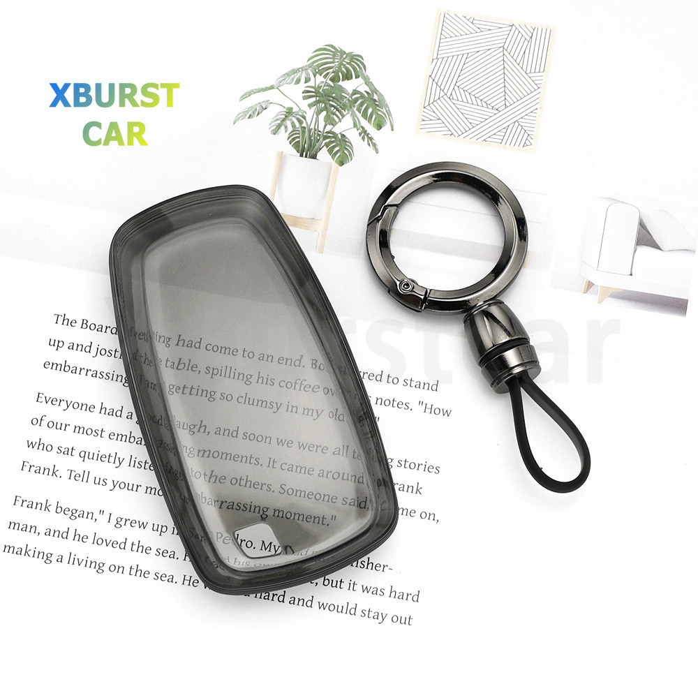 Trong Suốt TPU Tự Động Vỏ Fob Cho Ford Fusion Escape F150 F250 F350 F450 F550 Explorer Mustang Rapto