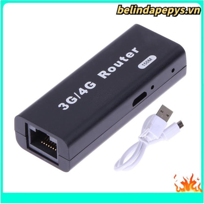 Bộ định tuyến WiFi 3G / 4G WiFi Wlan Hotspot WiFi Điểm truy cập WiFi 150Mbps Bộ định tuyến không dây
