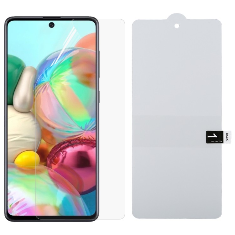 Giao hàng Cho Galaxy A71 / A71s 5G UW Bảo Vệ Toàn Màn Hình Hydrogel Chống Cháy Nổ Cho Galaxy A71 / A