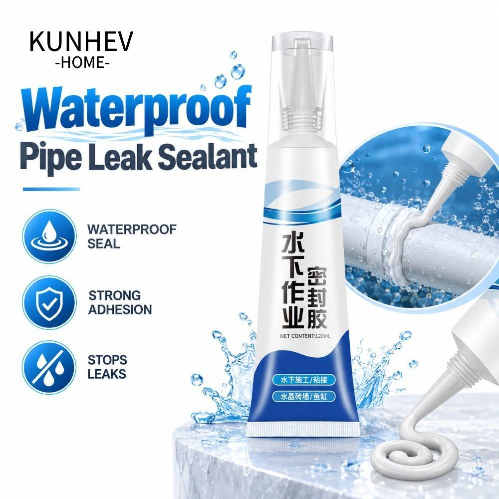 KUNHEV Keo dán rò rỉ ống KUNHEV, Keo dán dưới nước chống thấm nước mạnh mẽ, Keo dán kính liên kết nh