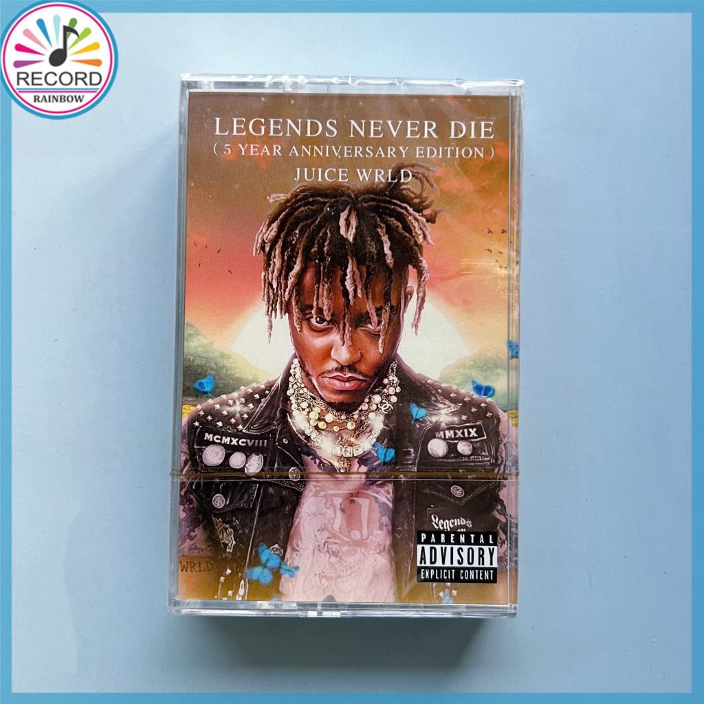 Juice Wrld Legends Never Die Cassette Tape Brand New [Sealed] Original TP