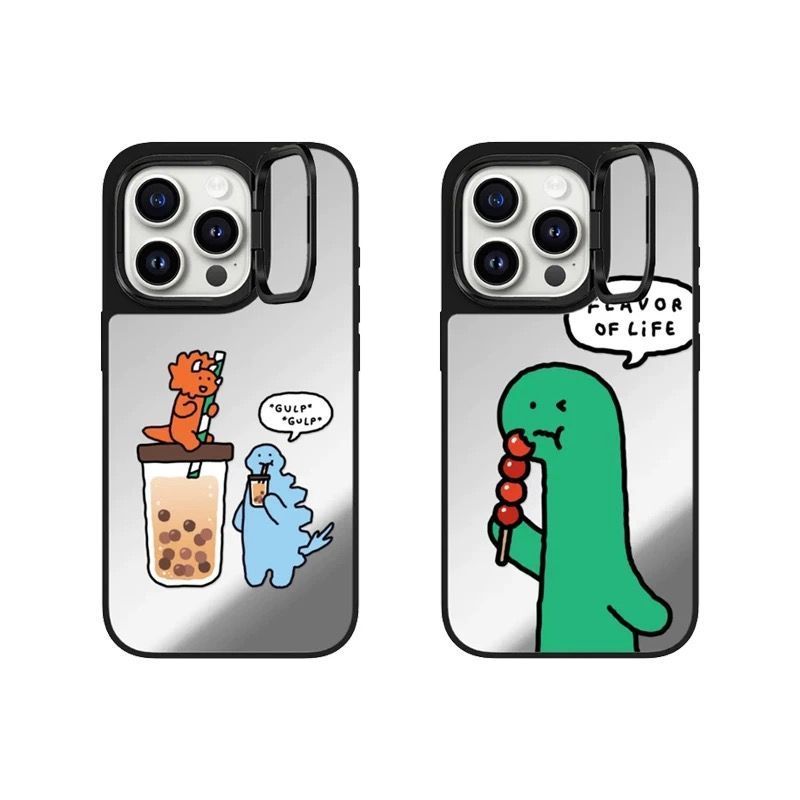 CASE Đồng Thương Hiệu JOGUMAN Khủng Long Nhỏ Dễ Thương 17ProMax Vỏ Điện Thoại 16Pro Vỏ Bảo Vệ 14 / 1