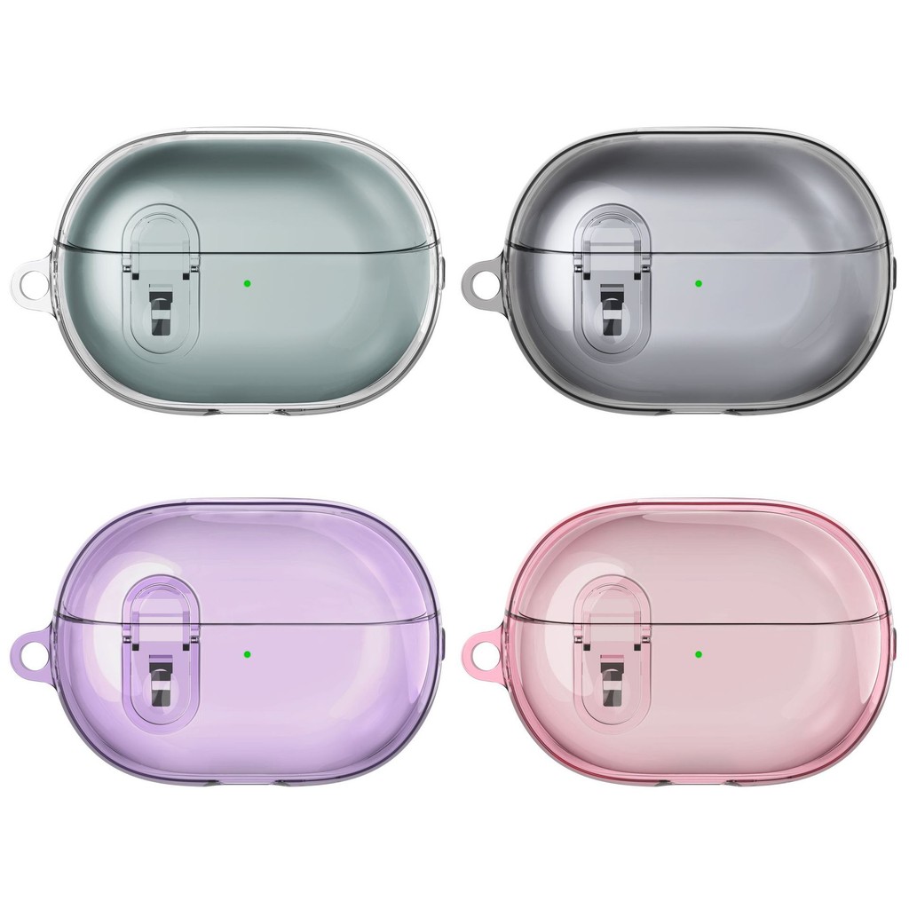 Vỏ Tai Nghe Cho Huawei Freebuds Pro 3 Có Khóa Công Tắc Cho Buds Pro3 Trong Suốt TPU Chống Rơi Bảo Vệ