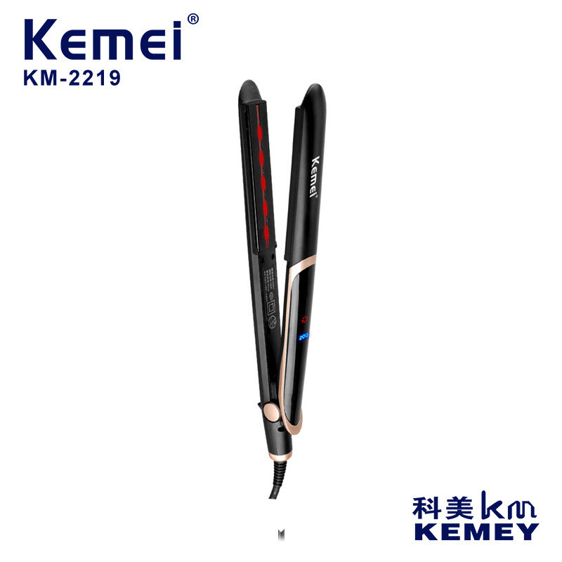 Kemei / Kemei Máy duỗi tóc Nẹp KM-2219 Không Làm tổn thương Máy duỗi tóc Công dụng kép Máy duỗi tóc 
