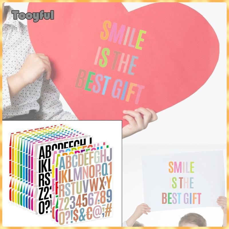 Bảng Chữ Cái Dán Nhãn DIY Thủ Công Bảng Chữ Cái Đề Can Số Đề Can Tự Dính Cho Cốc Ký Thêu Sò Nhãn Cha