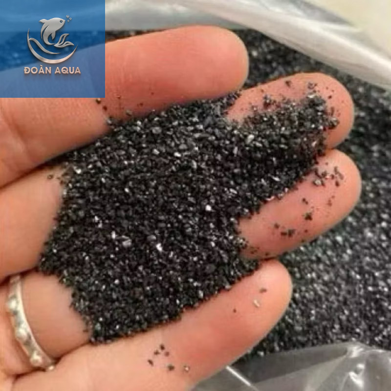 Cát Đen Platinum 1kg -Trải Nền Trang Trí Bể Cá, Bể Thủy Sinh , biotop DD Aqua