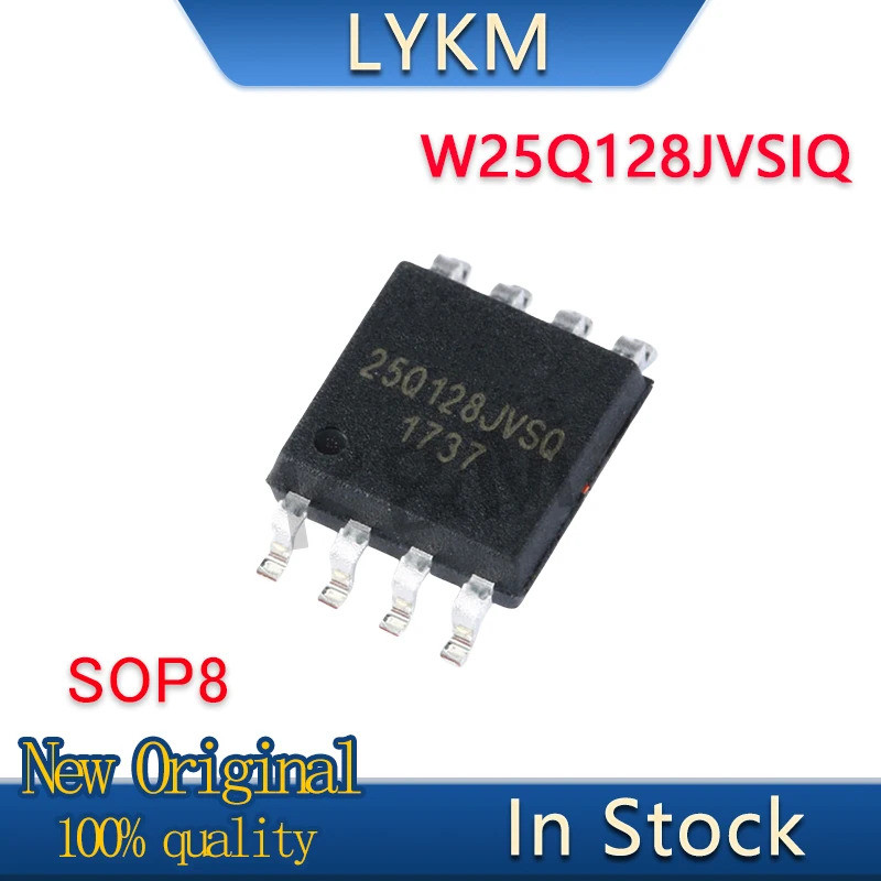 5-10 / CÁI Mới Chính Hãng W25Q128JVSIQ 25Q128JVSIQ 25Q128JVSQ W25Q128JVSQ SOP8 FLASH chip nhớ Còn Hà
