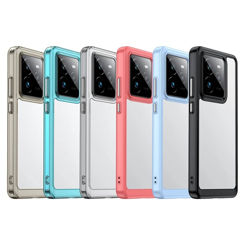 Dành Cho Realme GT7 Pro Ốp Lưng Trong Suốt Realme GT7 Pro Coque Funda Cứng Mờ Cạnh Mềm Chống Sốc Ốp 