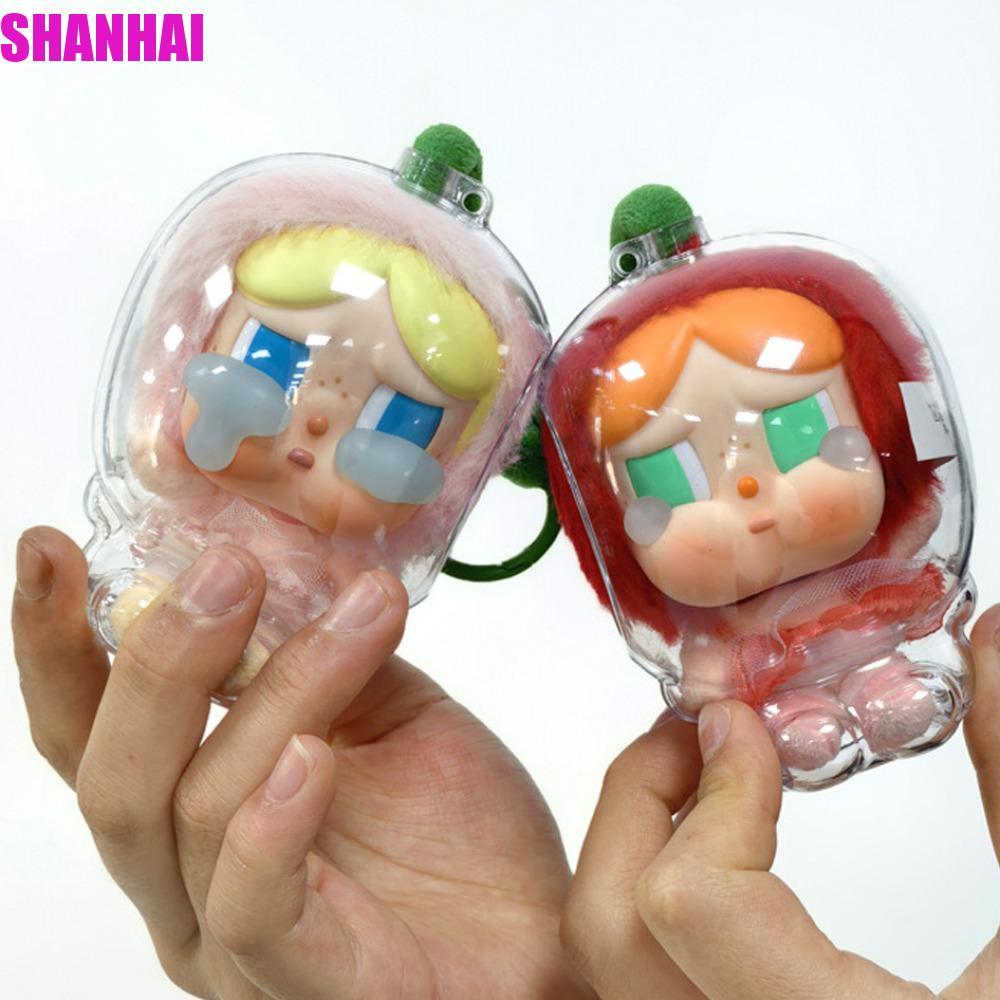 SHANHAI 1 cặp Túi đựng búp bê Cherry Crybaby, Vỏ bảo vệ chống nước Cherry Crybaby, Dây silicon nhỏ c