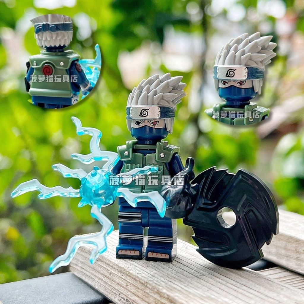 2025 Sản Phẩm Mới Tương Thích Lego Shadow Ninja Sasuke Naruto Với Tuki Naruto Watergate Kakashi Khối