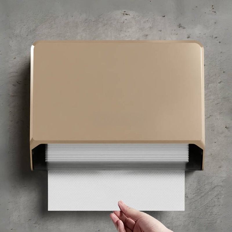 Toilet Paper Holder Paper Towel Dispenser Adhesive No Drilling Commercial Hand Paper Towel Dispenser