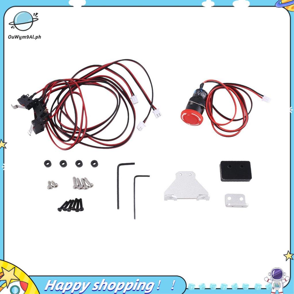 [ouwym9al] Công tắc giới hạn 2 chân Công tắc dừng khẩn cấp Phụ kiện máy khắc CNC cho 3018 PRO / 3018