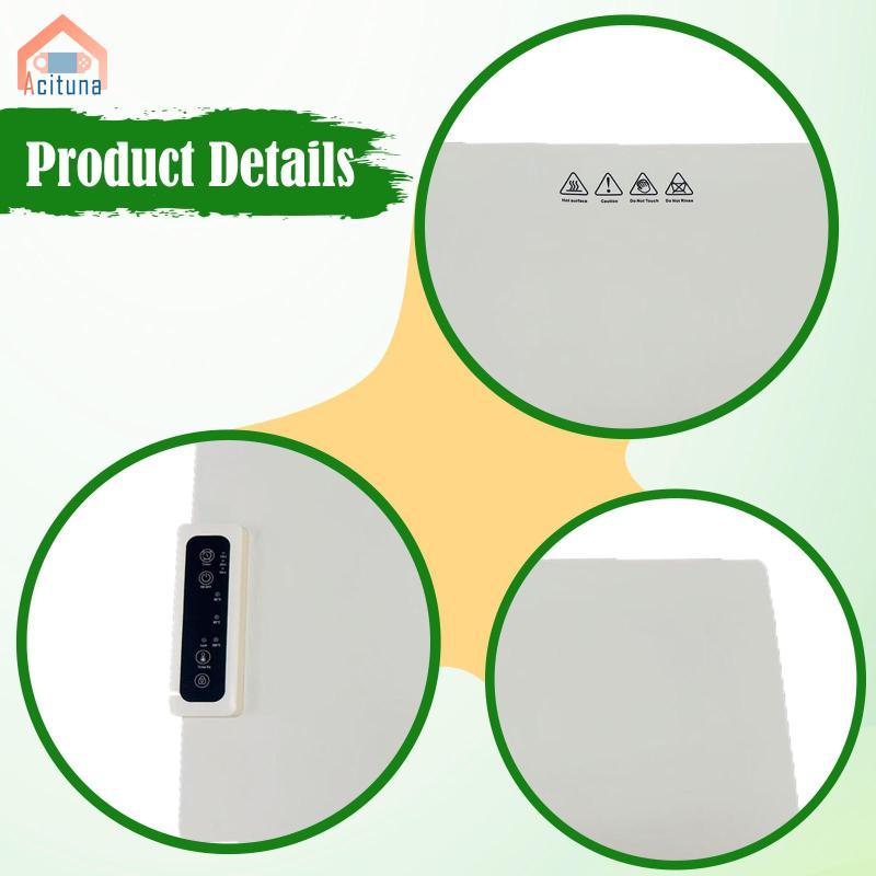 Máy hâm nóng thực phẩm điện EU Cắm tấm sưởi cho thực phẩm Khay sưởi điện cho bữa tối