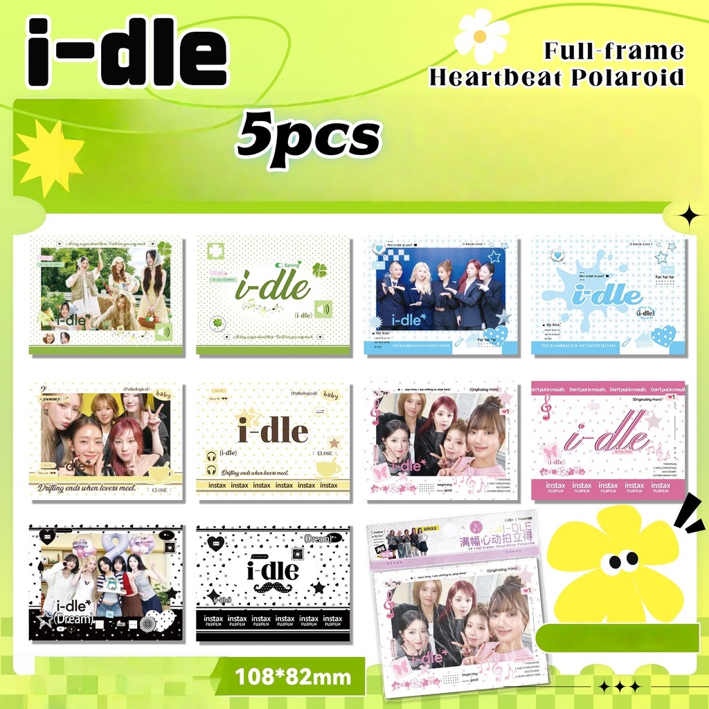 1-13 Chiếc IDLE SYNCOPATION Động Lực Lomo Cards YUQI PPMQ CHÚNG TÔI LÀ Light Stick CITY of SENSE Ngư