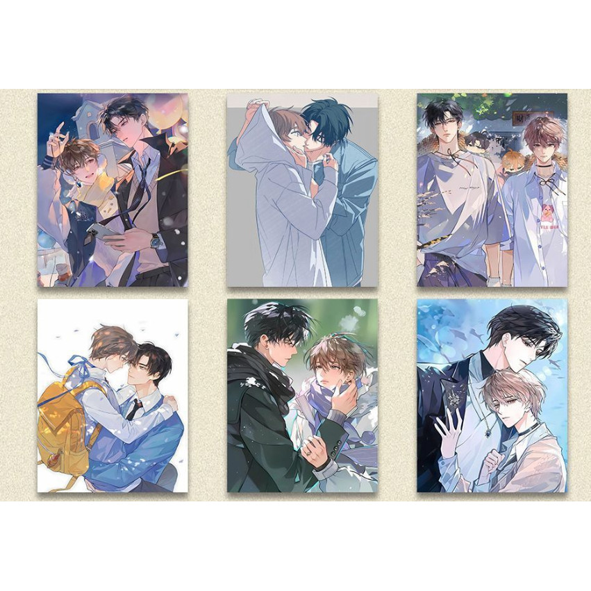 2-18 Chiếc Manga Manhwa Bẫy Trong Đêm Vĩnh Cửu Lomo Cards 188 Boygroup Tình Yêu Và Không Gian Sâu Tr