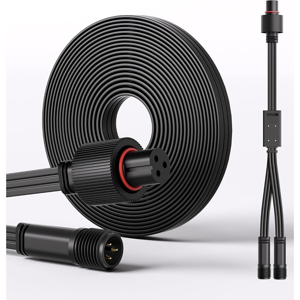Cáp Nối Dài Cho Govee Dây Ngoài Trời Thông Minh Dây Chống Thấm Nước Với Y-Splitter 15cm Đầu Nối Nhán