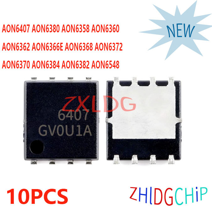 10 chiếc hoàn toàn mới AON6407 AON6380 AON6358 AON6360 AON6362 AON6366E AON6368 AON6372 AON6370 AON6