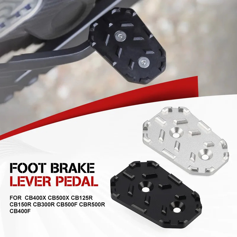 Chân Phanh Bàn Đạp Mở Rộng Đầu Đứng Bước Tấm Nối Dài Miếng Lót Cho Xe HONDA CBR500R CBR 500R CBR 500