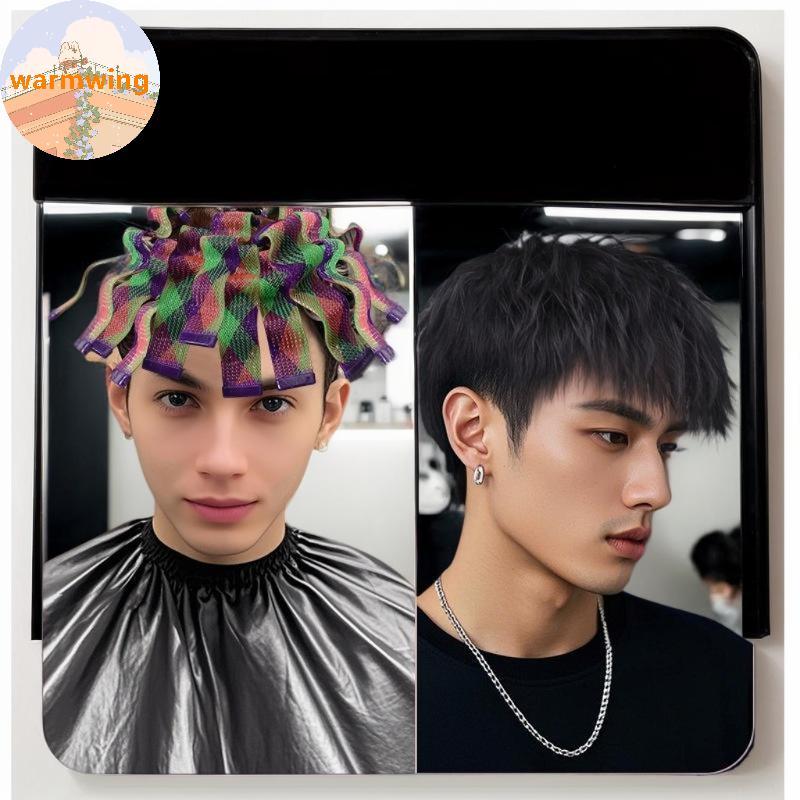 Warmwing 18 / 28 Cái Magic Heatless Water Wave Hair Curler Họa Tiết Tự Động Cán Thanh Tạo Kiểu Tóc S