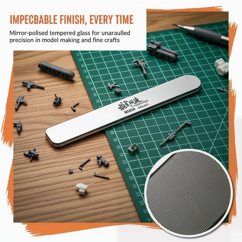 BEDROOM MS054 13.5x90mm Gương Kính Đánh Bóng Tập Tin Xây Dựng Mô Hình DIY VN