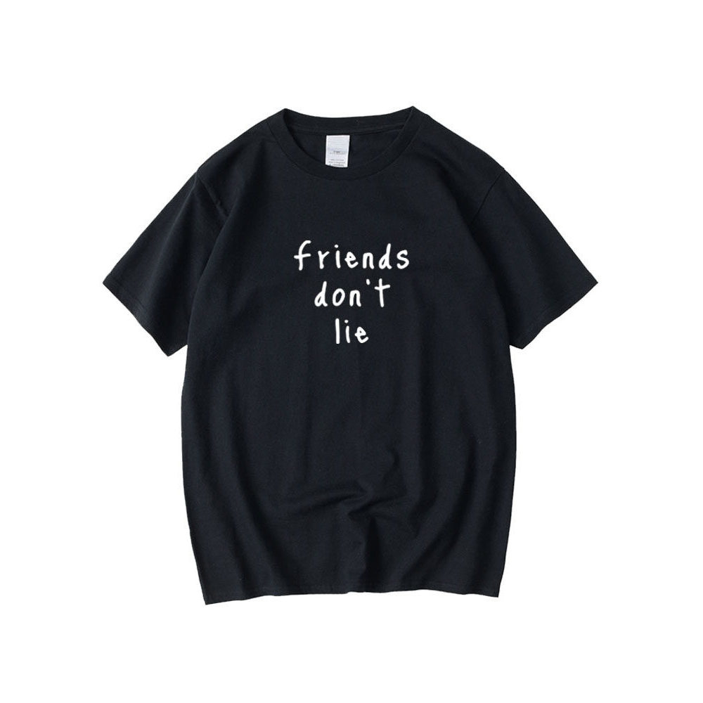 Mùa Hè Mỹ Phim Truyền Hình Kỳ Lạ Câu Chuyện Nhỏ 11eleven Hàng Hóa In Hình Cotton Nguyên Chất Cổ Tròn
