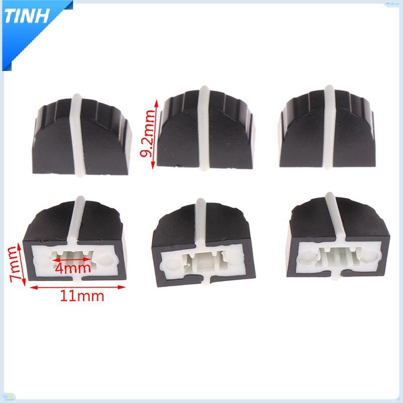 Tinh 10 cái dbx2231 Equalizer Fader cap 11mmx9mm lỗ 4mm Potentiometer Fader nắp nóng
