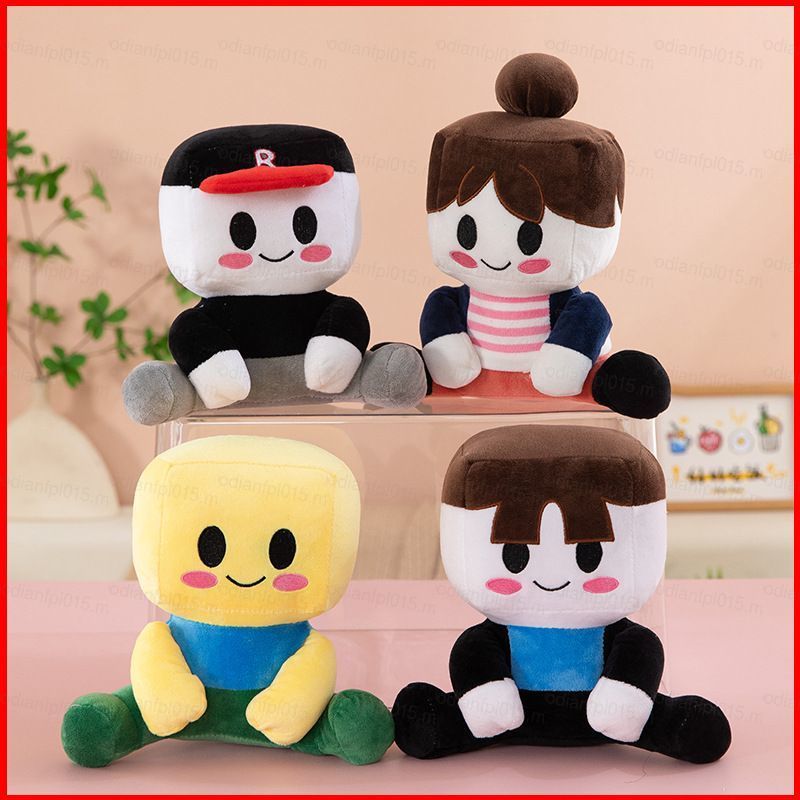 PF Roblox Blox Buddies Noob Khách Bacon Buddy Plushie Game Merch Sang Trọng Đồng Hành Búp Bê