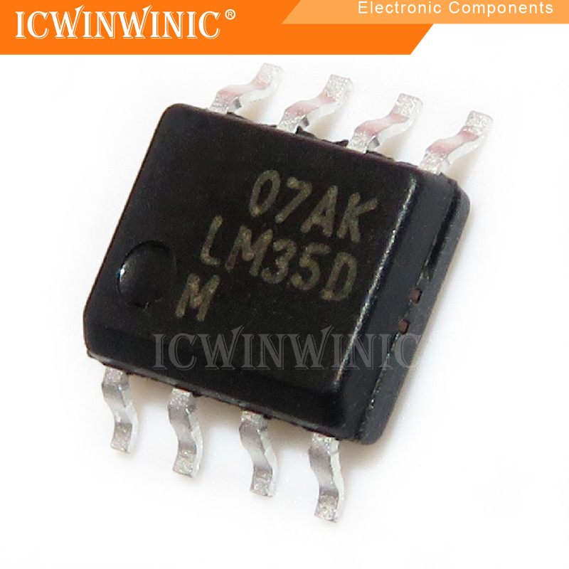 IC mạch tích hợp 5 mảnh LM35DM LM35 SOP-8