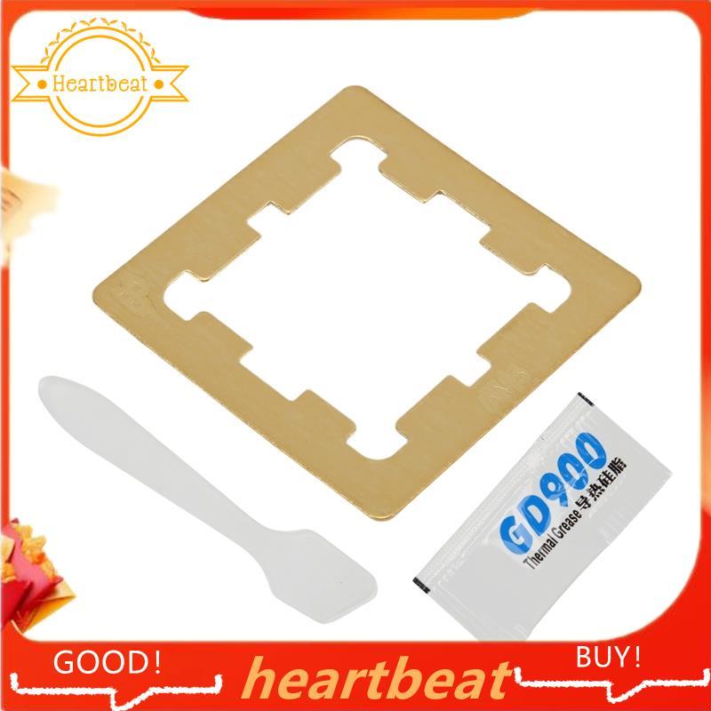 AM5 CPU Khung Tiếp Xúc Đồng Full Khung Xung Quanh Làm Mát Tốt Hơn CPU Tản Nhiệt Giáp Cho 7950X 7900X