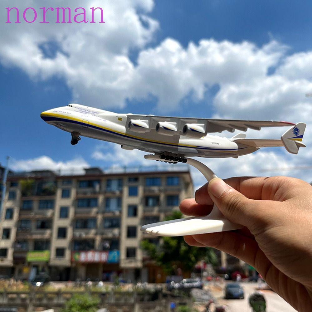 Máy bay mô hình NORMAN AN225, Diecast Replica Antonov an-225, Máy bay tĩnh 20CM Mriya tỷ lệ 1 / 400 
