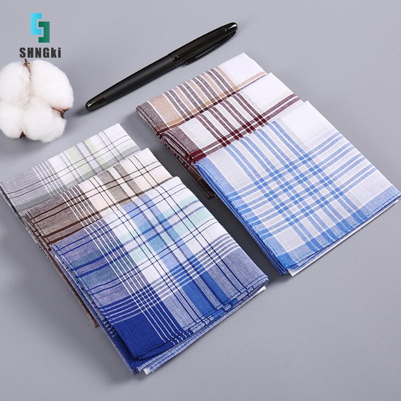 [SHNGki] Khăn tay Cotton 40x40CM dành cho người lớn Khăn mặt đa năng dành cho nam Khăn lau mồ hôi 40