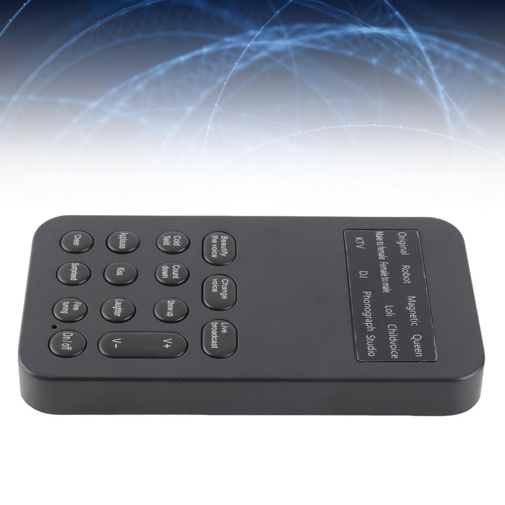 Concon Mini Voice Changer Thiết Bị Card Âm Thanh Cầm Tay Với 8 Hiệu Ứng / 12 Làm Đẹp / K Song Chức N